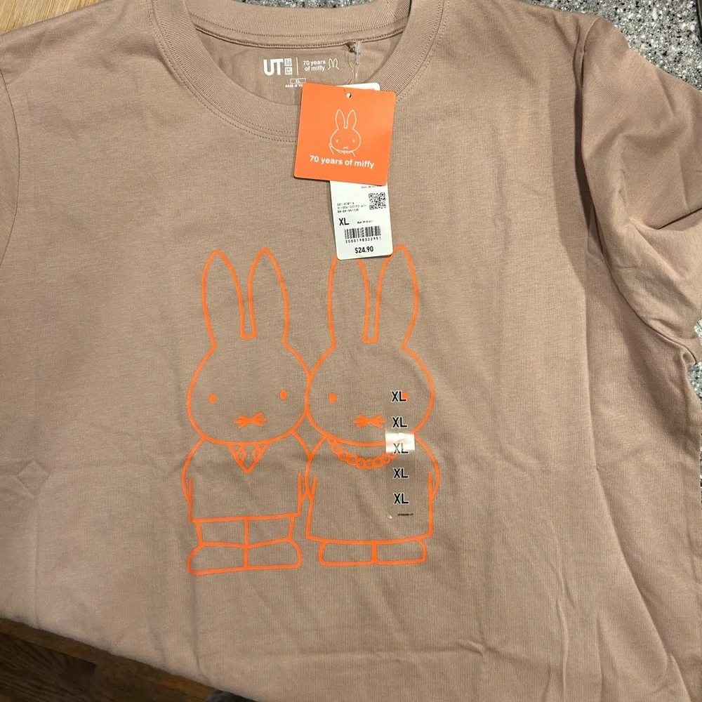 Set of 3 UNIQLO UT Miffy Graphic T-Shirt - ADULT SIZE XL NWT - Picture 1 of 3